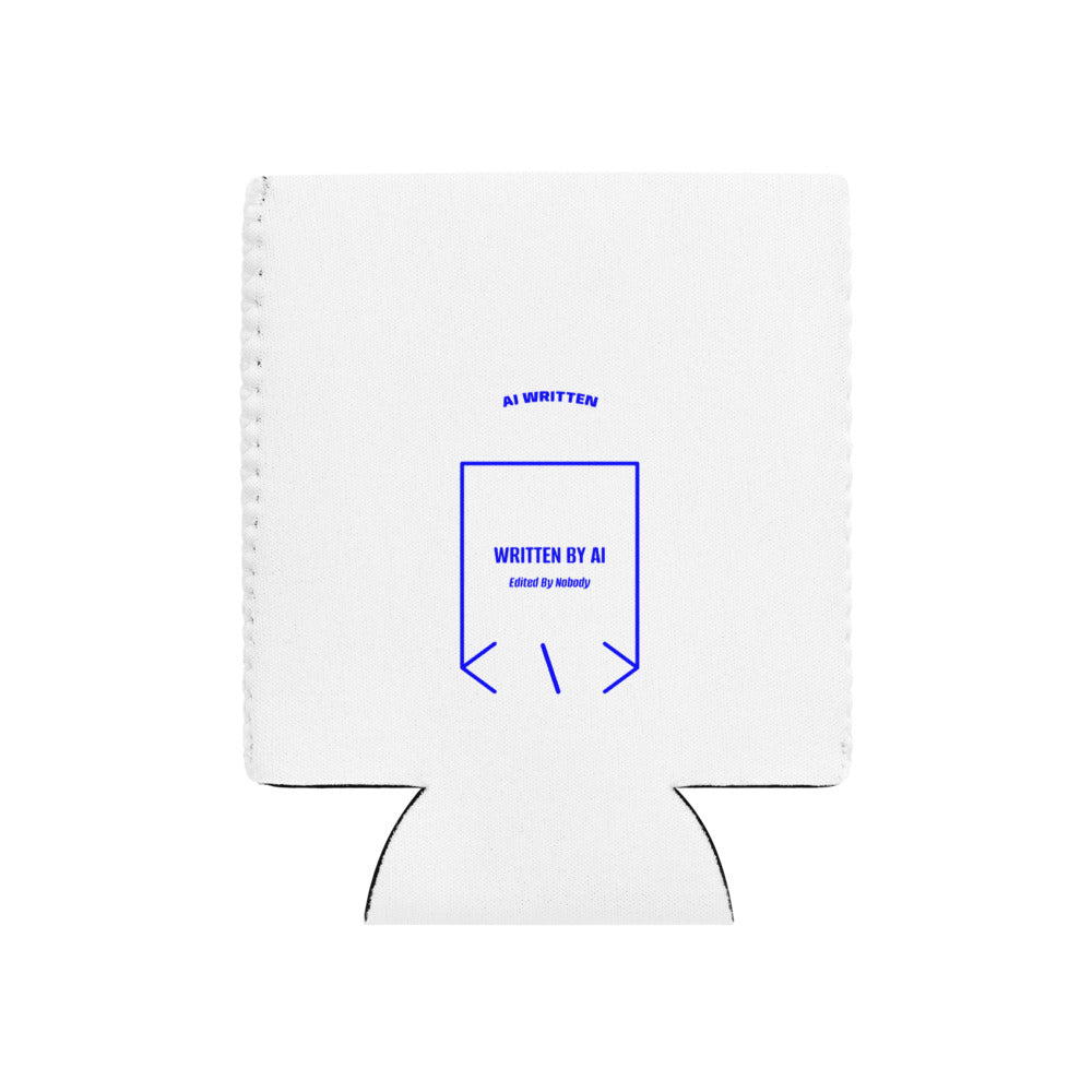 Written By AI — White Blue back mockup