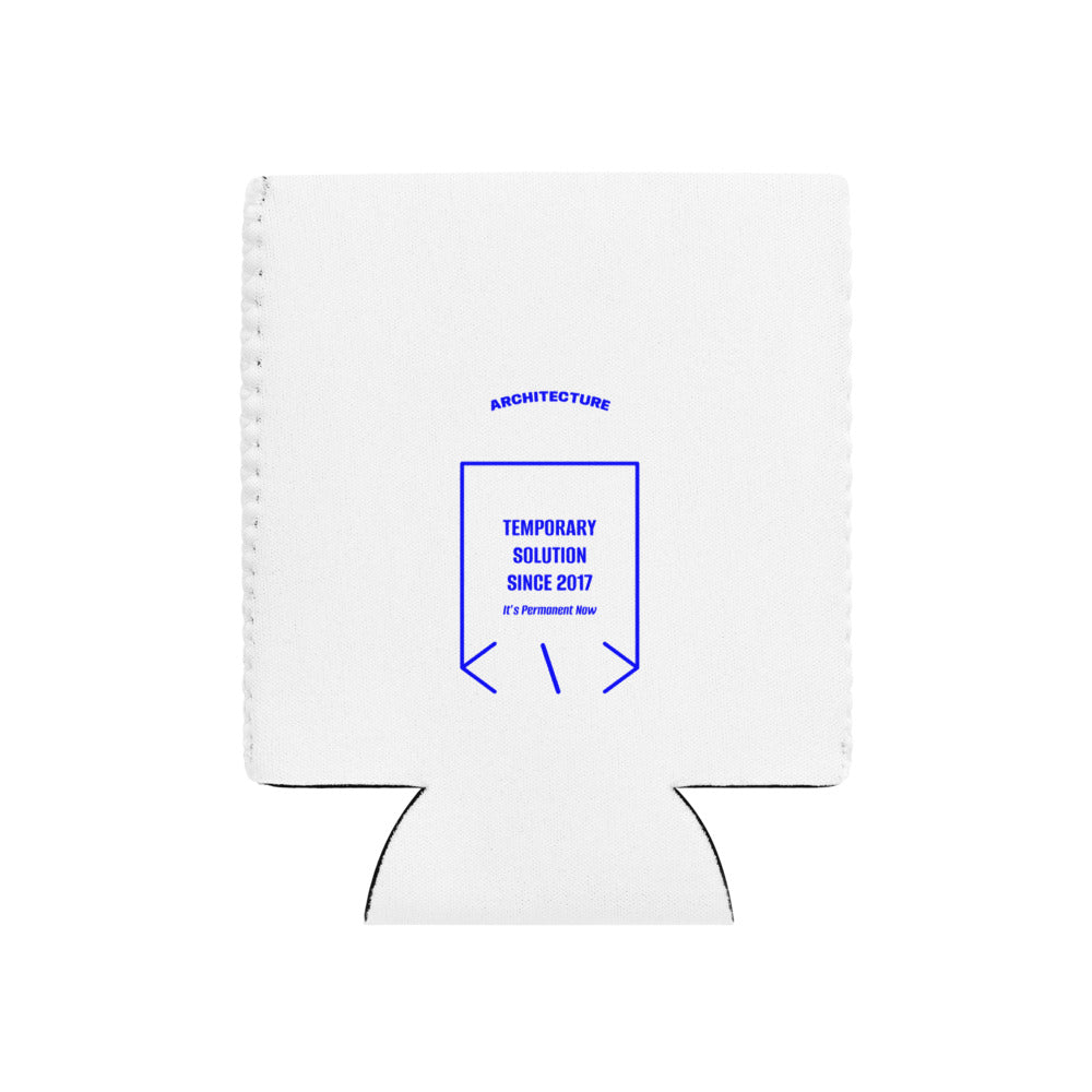 Temporary Solution Since 2017 — White Blue back mockup
