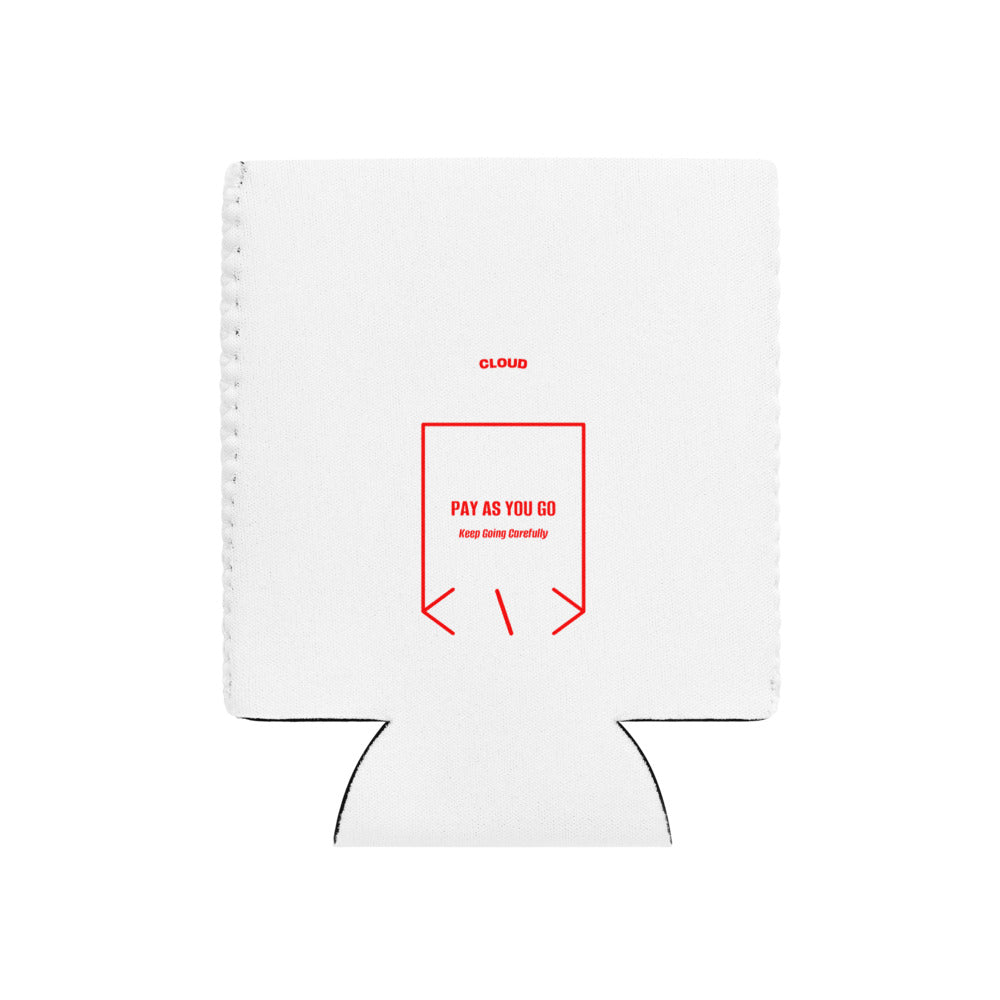 Pay As You Go — White Red back mockup