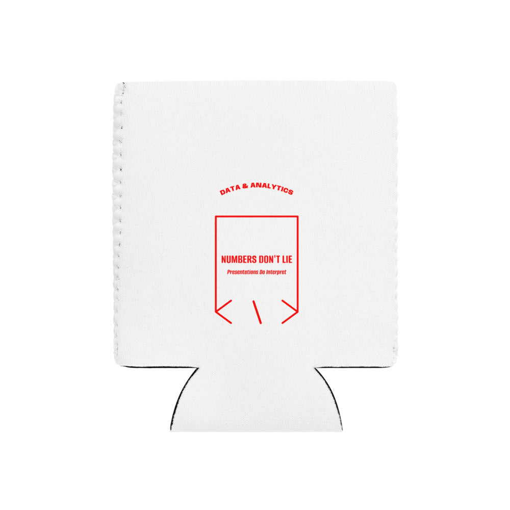 Numbers Don't Lie — White Red back mockup