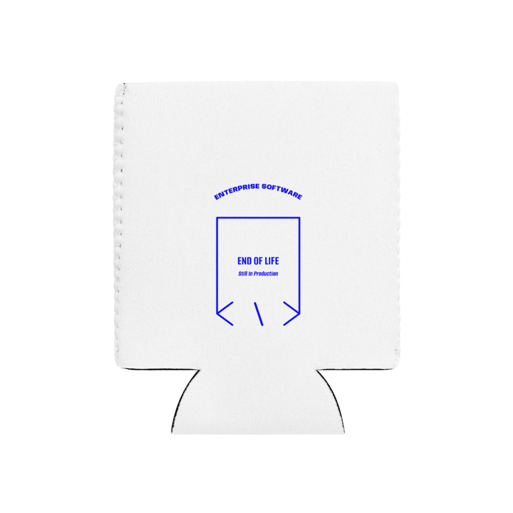 End Of Life — White Blue back mockup