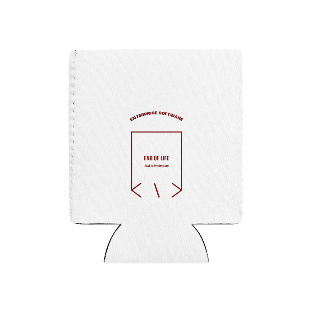 End Of Life — White Maroon back mockup