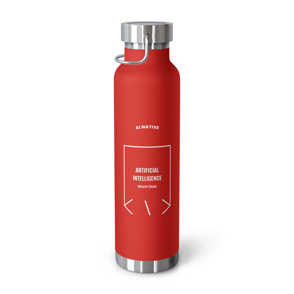 Artificial Intelligence — Red White back mockup (22oz)