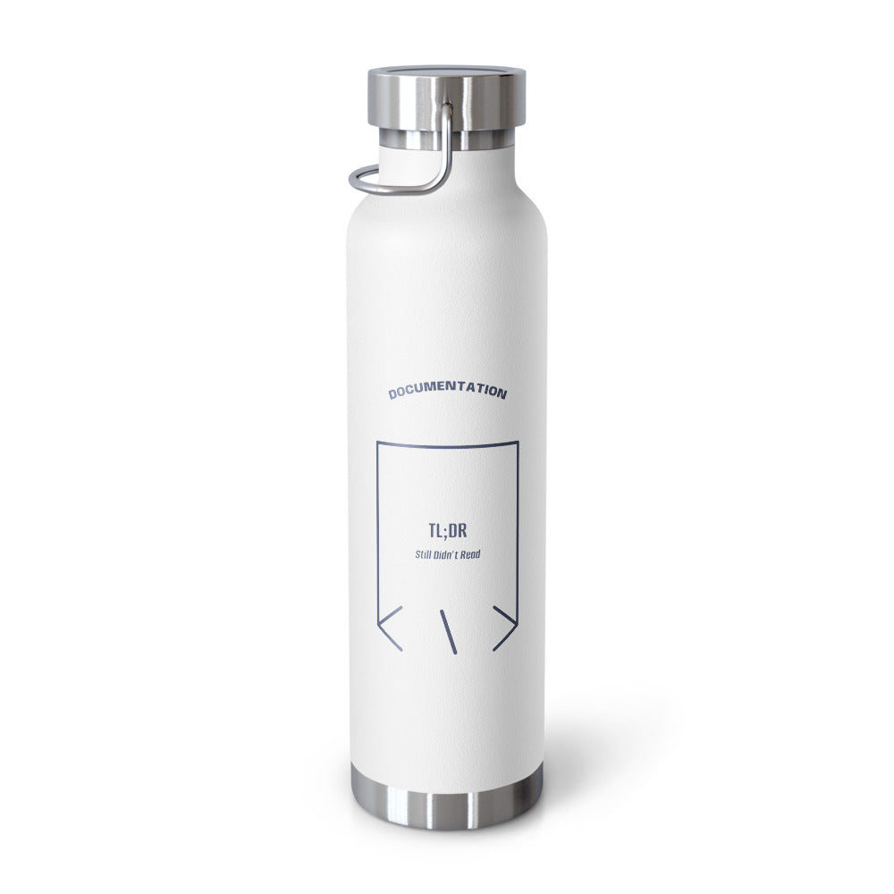 TL;DR — White Navy back mockup (22oz)