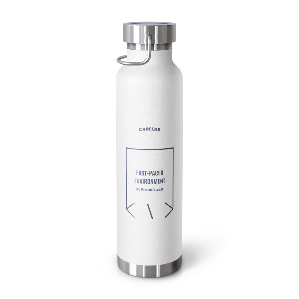 Fast-Paced Environment — White Navy back mockup (22oz)