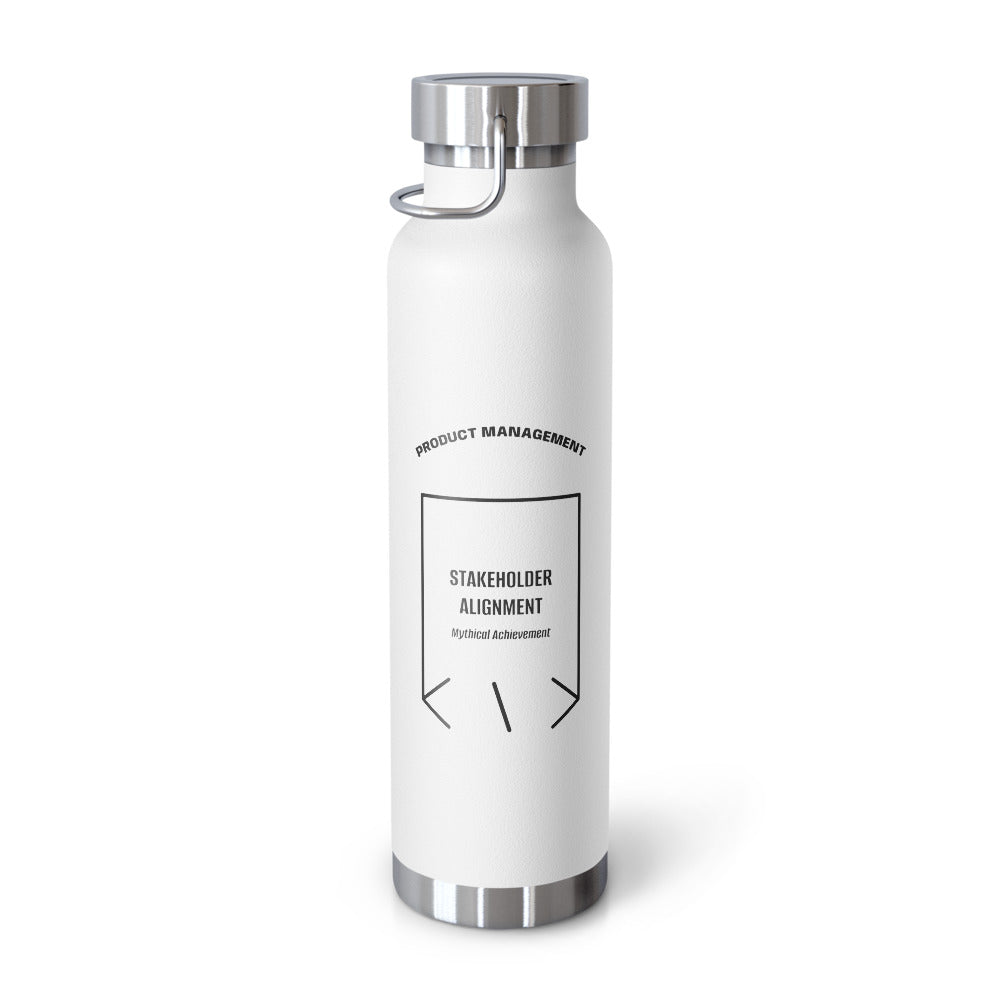 Stakeholder Alignment — White Black back mockup (22oz)