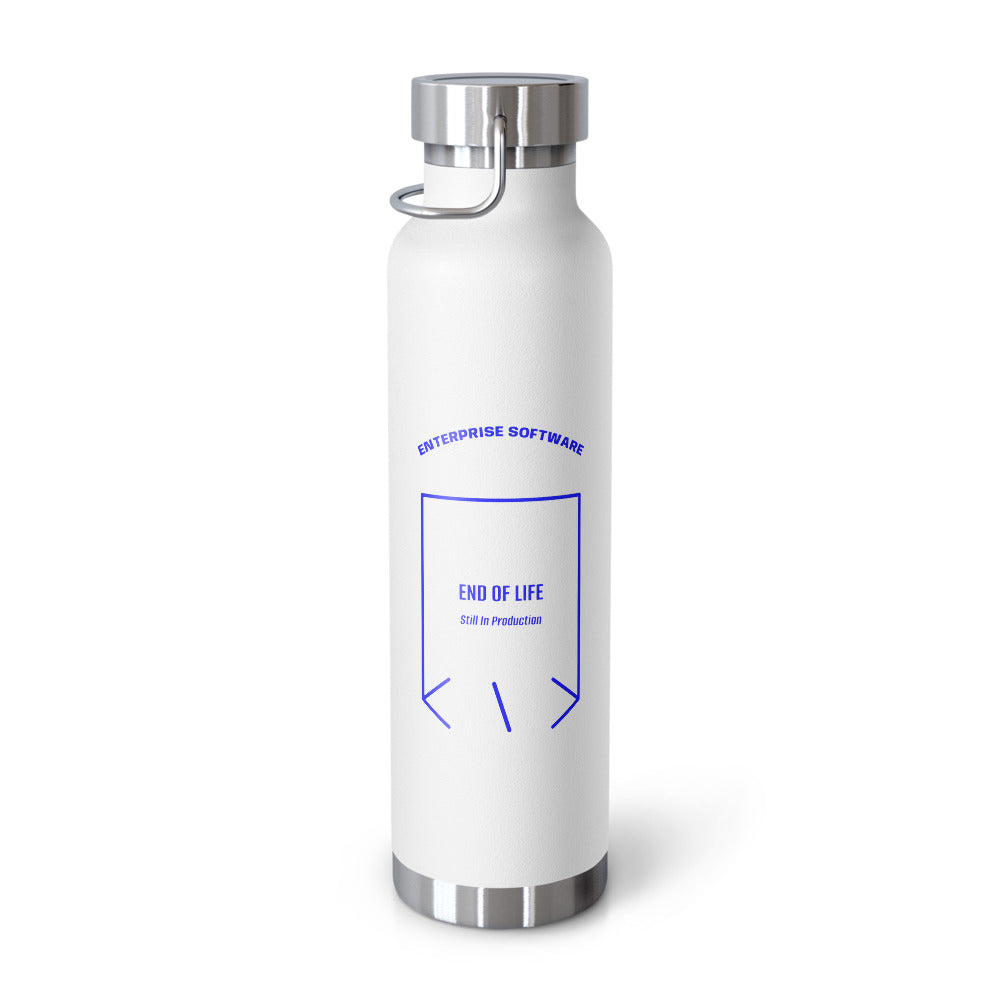 End Of Life — White Blue back mockup (22oz)
