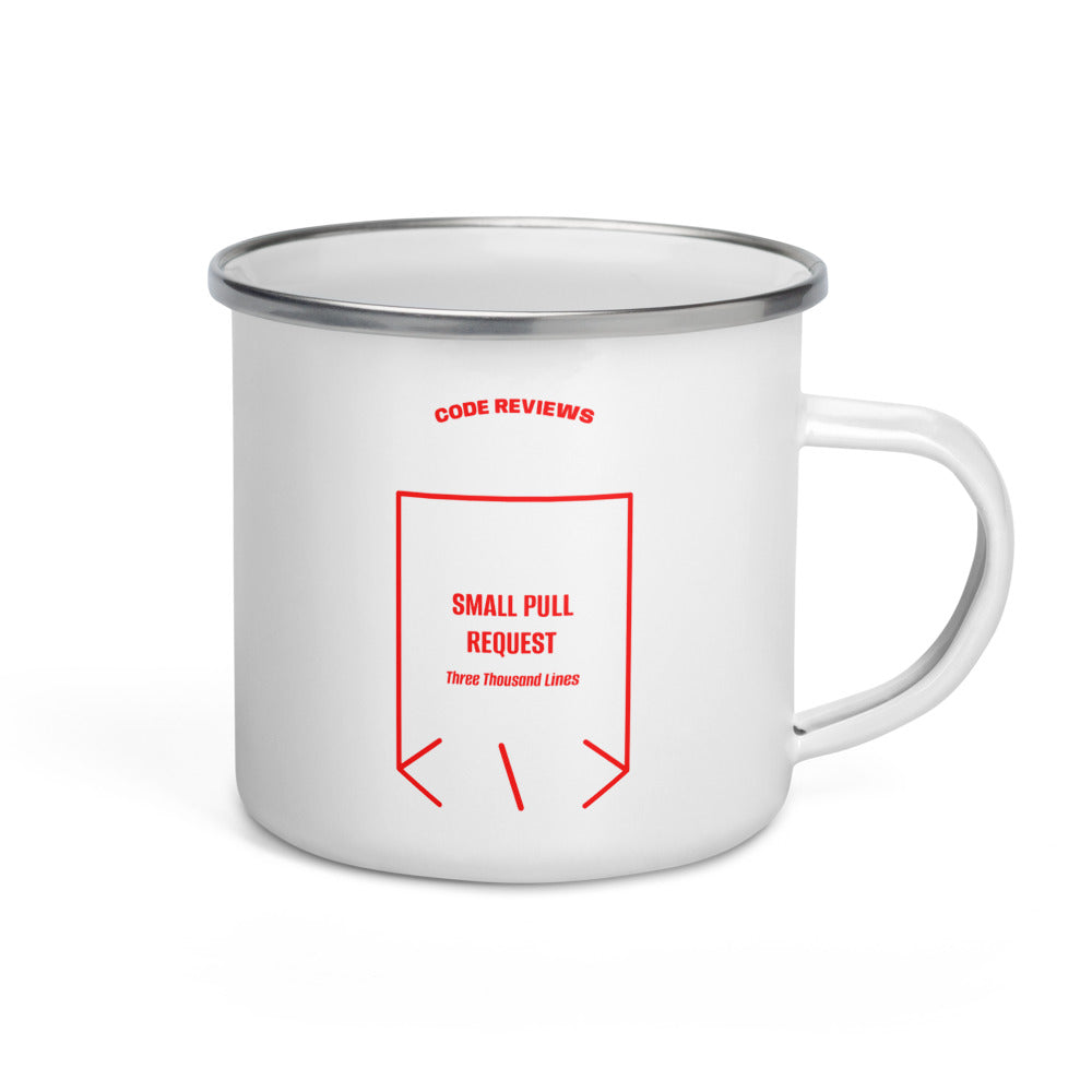 Small Pull Request — White Red back mockup (12 oz)