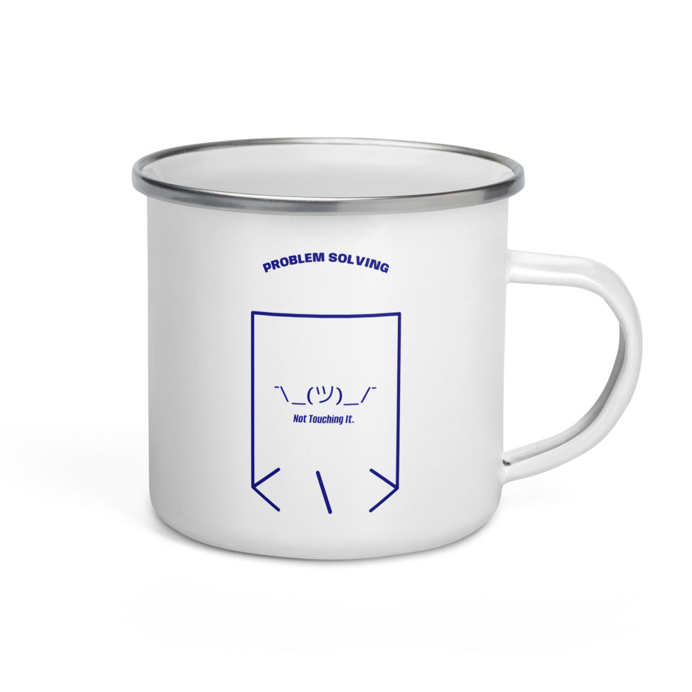 ¯\_(ツ)_/¯ — White Navy back mockup (12 oz)