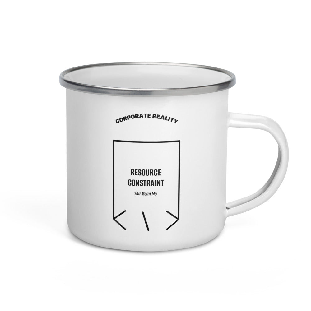 Resource Constraint — White Black back mockup (12 oz)