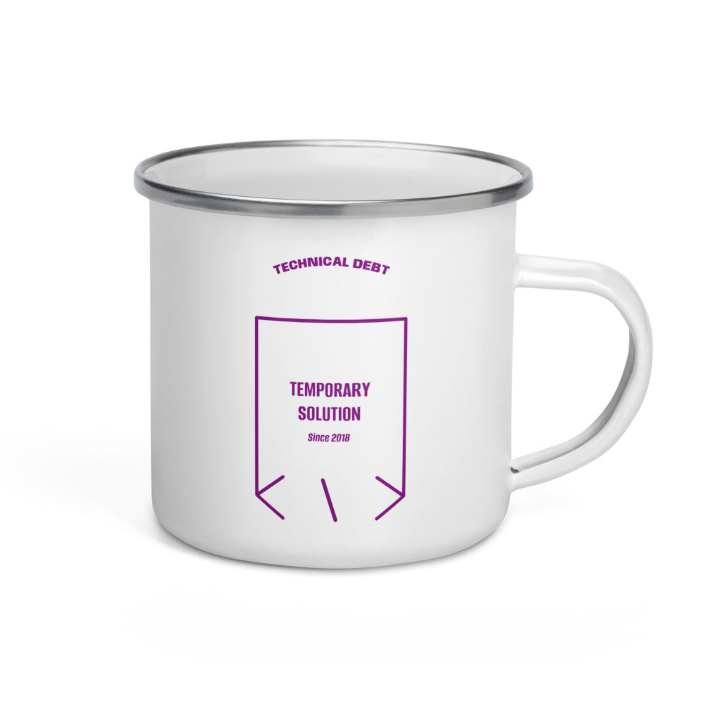 Temporary Solution — White Purple back mockup (12 oz)