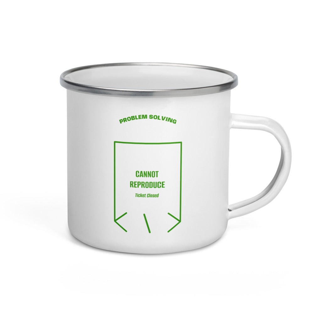 Cannot Reproduce — White Green back mockup (12 oz)