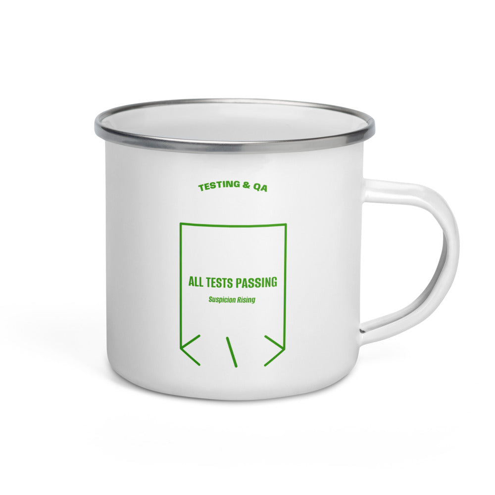 All Tests Passing — White Green back mockup (12 oz)