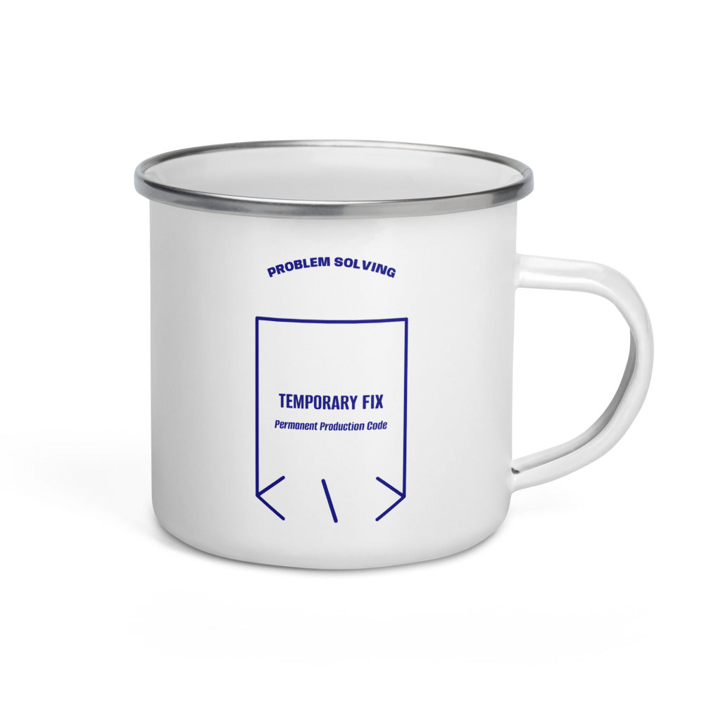 Temporary Fix — White Navy back mockup (12 oz)