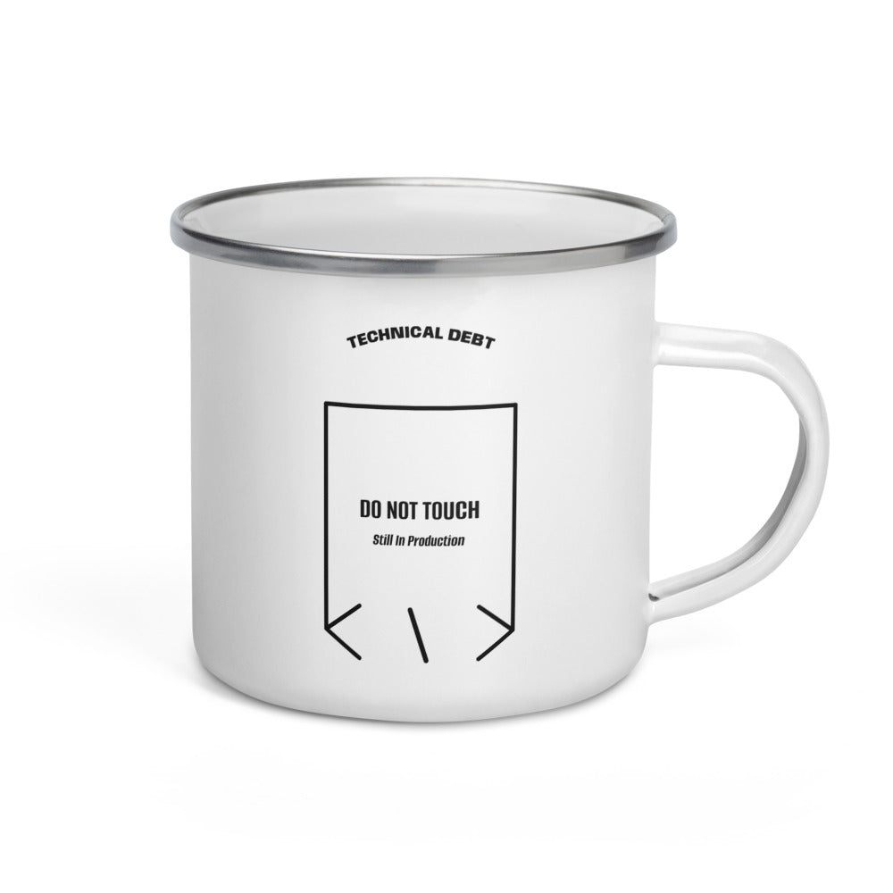 Do Not Touch — secondary back mockup