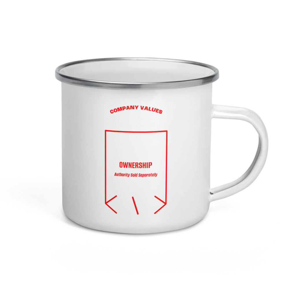 Ownership — White Red back mockup (12 oz)