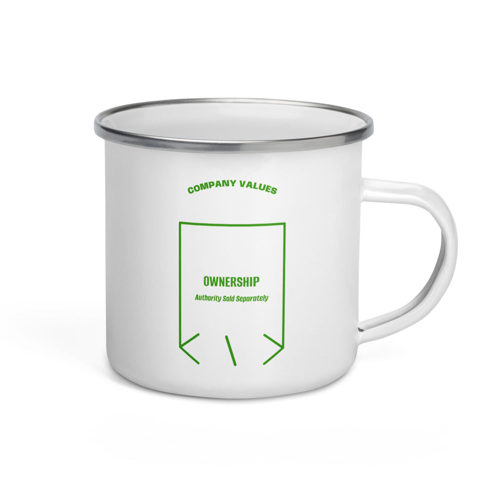 Ownership — White Green back mockup (12 oz)