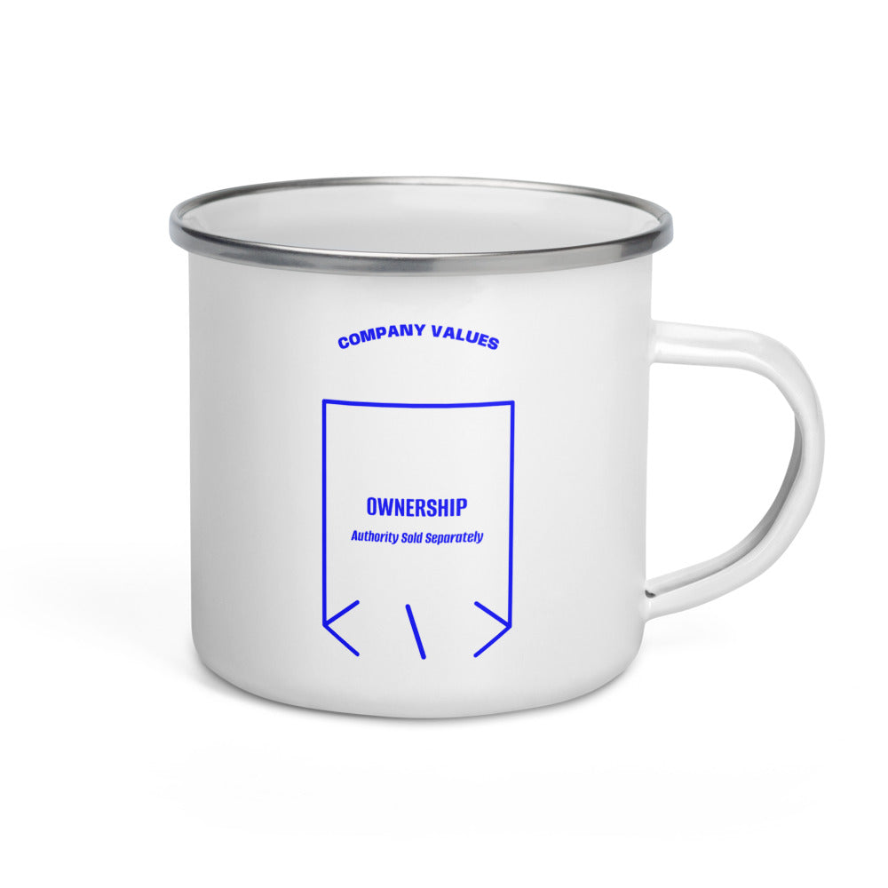 Ownership — White Blue back mockup (12 oz)