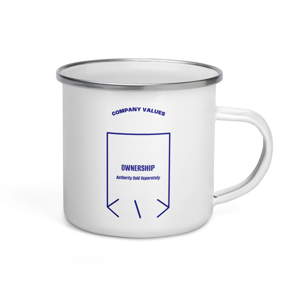 Ownership — White Navy back mockup (12 oz)