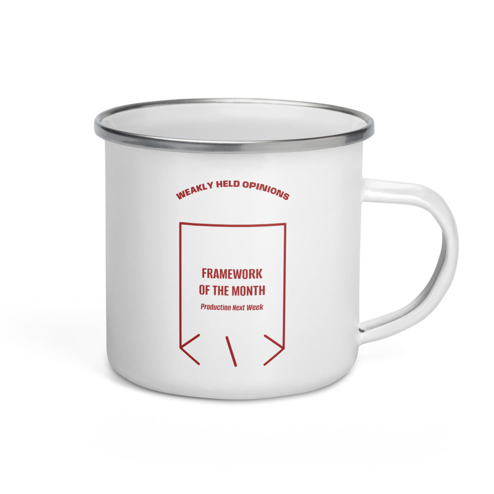 Framework Of The Month — White Brown back mockup (12 oz)