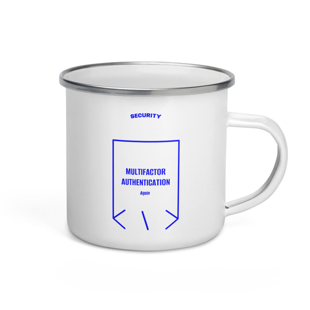 Multifactor Authentication — White Blue back mockup (12 oz)