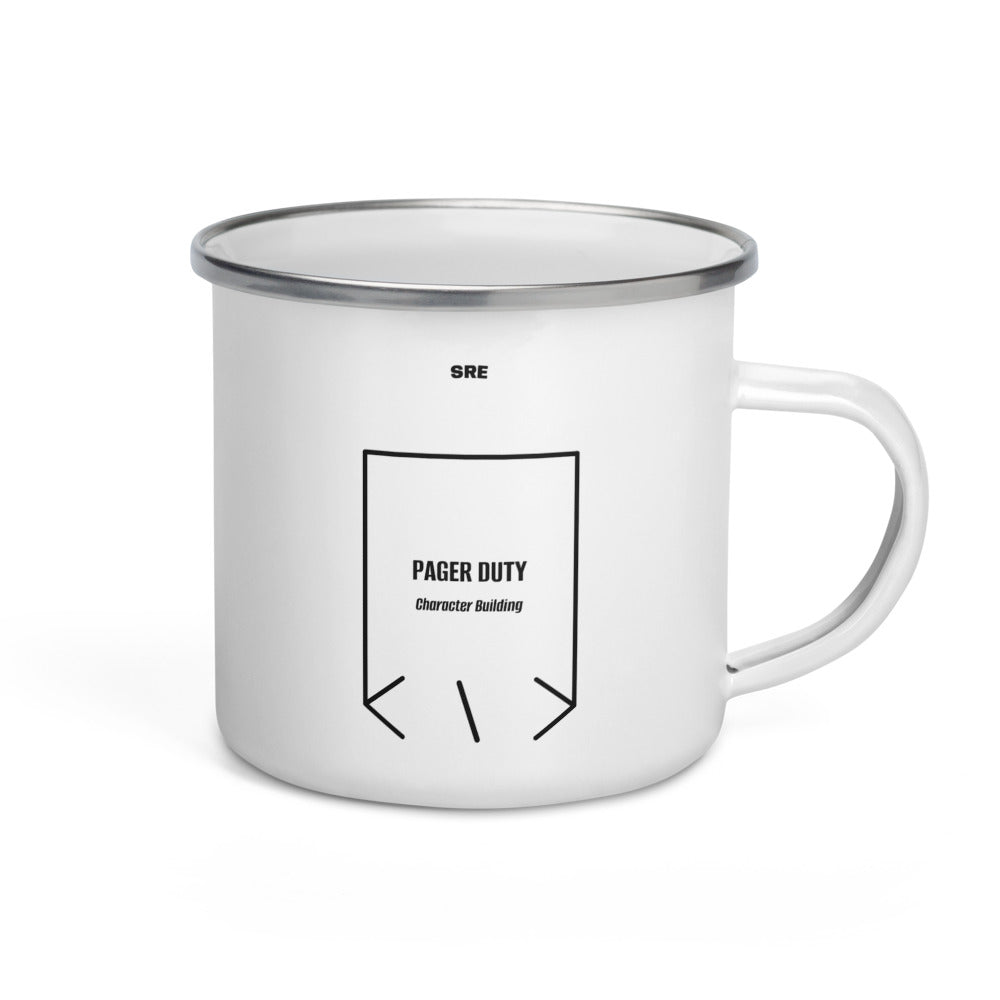 Pager Duty — White Black back mockup (12 oz)
