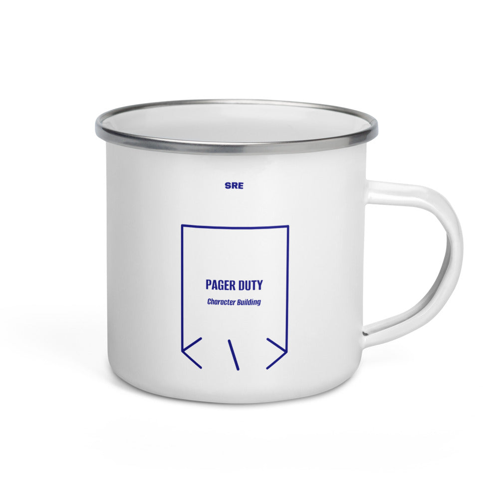 Pager Duty — White Navy back mockup (12 oz)