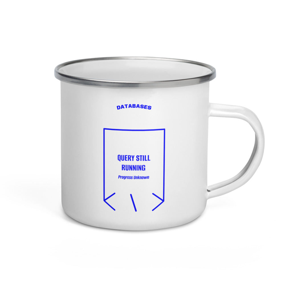 Query Still Running — White Blue back mockup (12 oz)