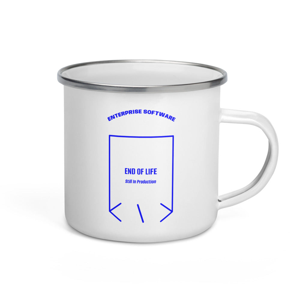 End Of Life — White Blue back mockup (12 oz)