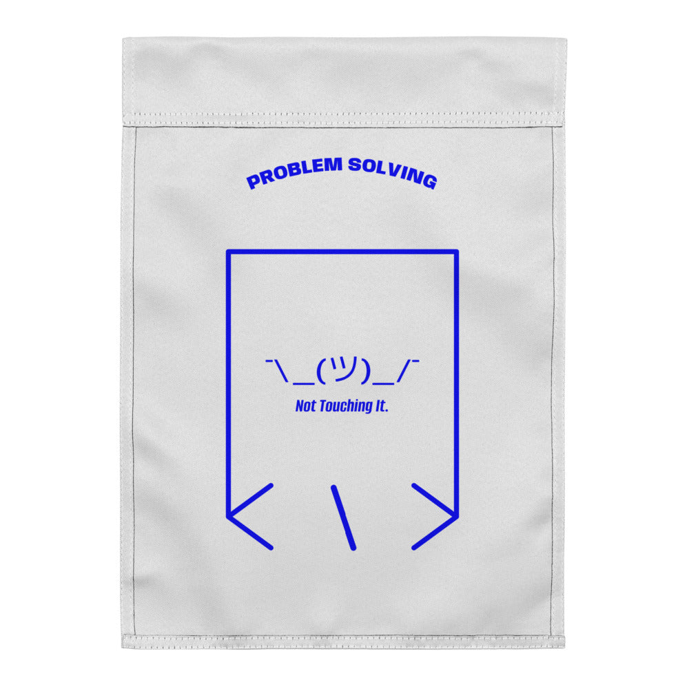 ¯\_(ツ)_/¯ — White Blue back mockup