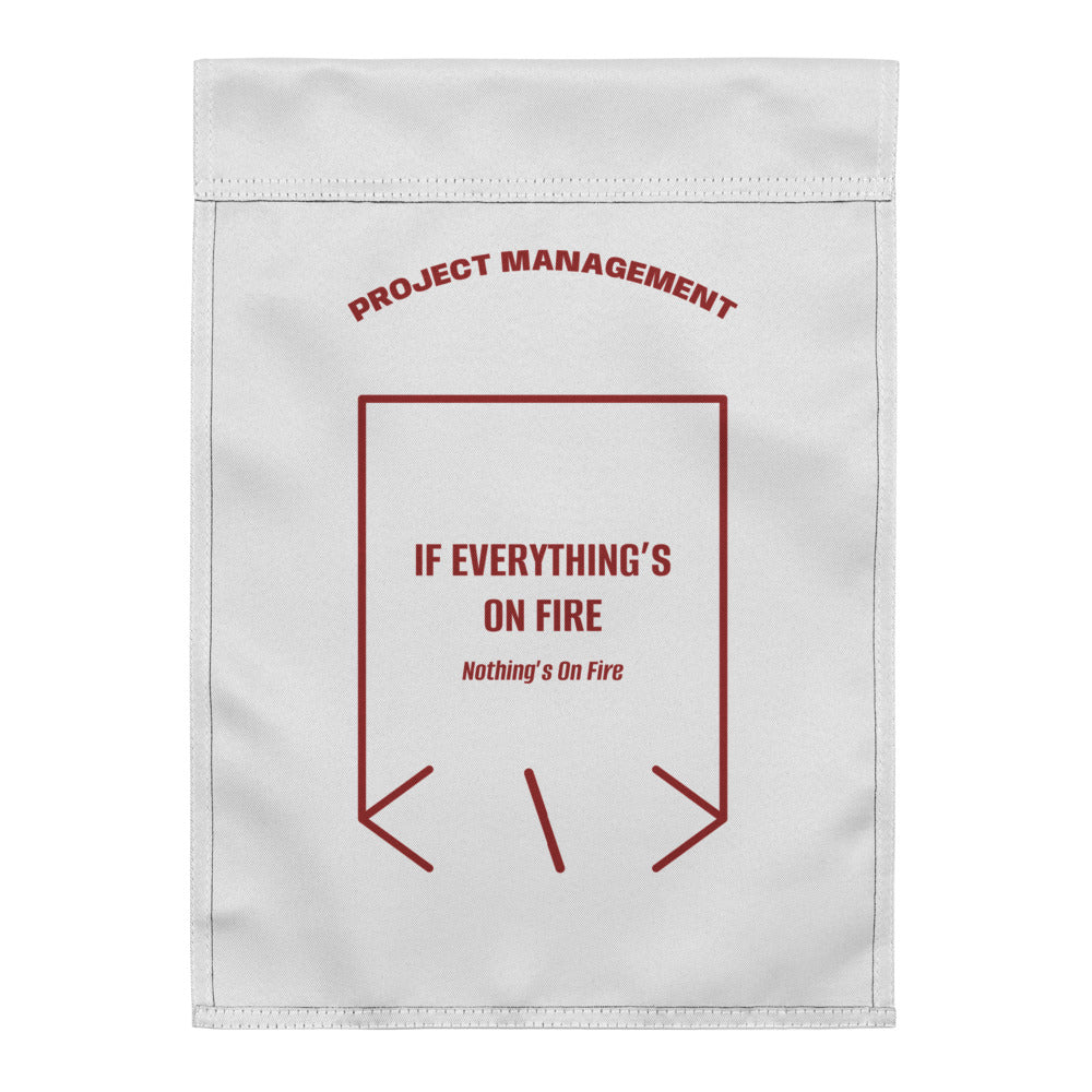 If Everything’s On Fire — White Brown back mockup