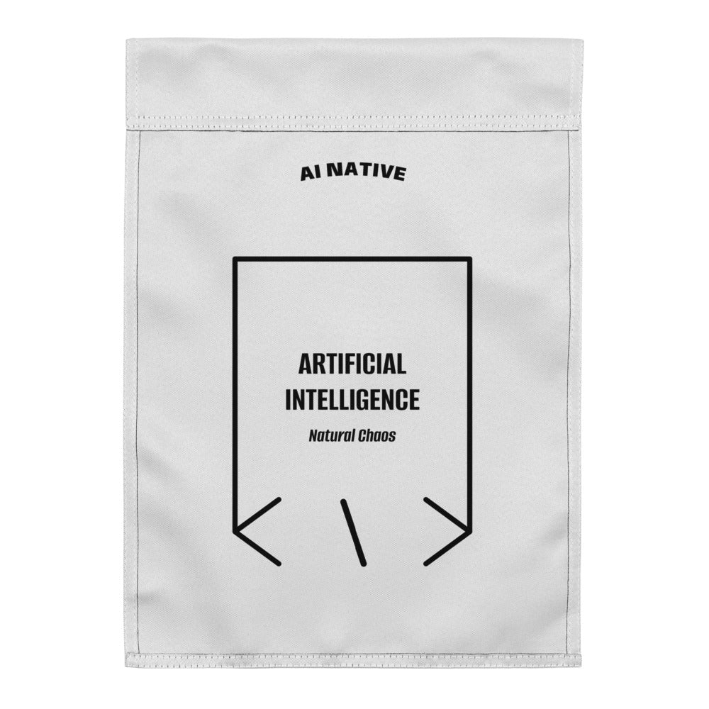 Artificial Intelligence — White Black back mockup