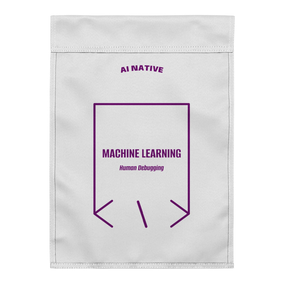 Machine Learning — White Purple back mockup