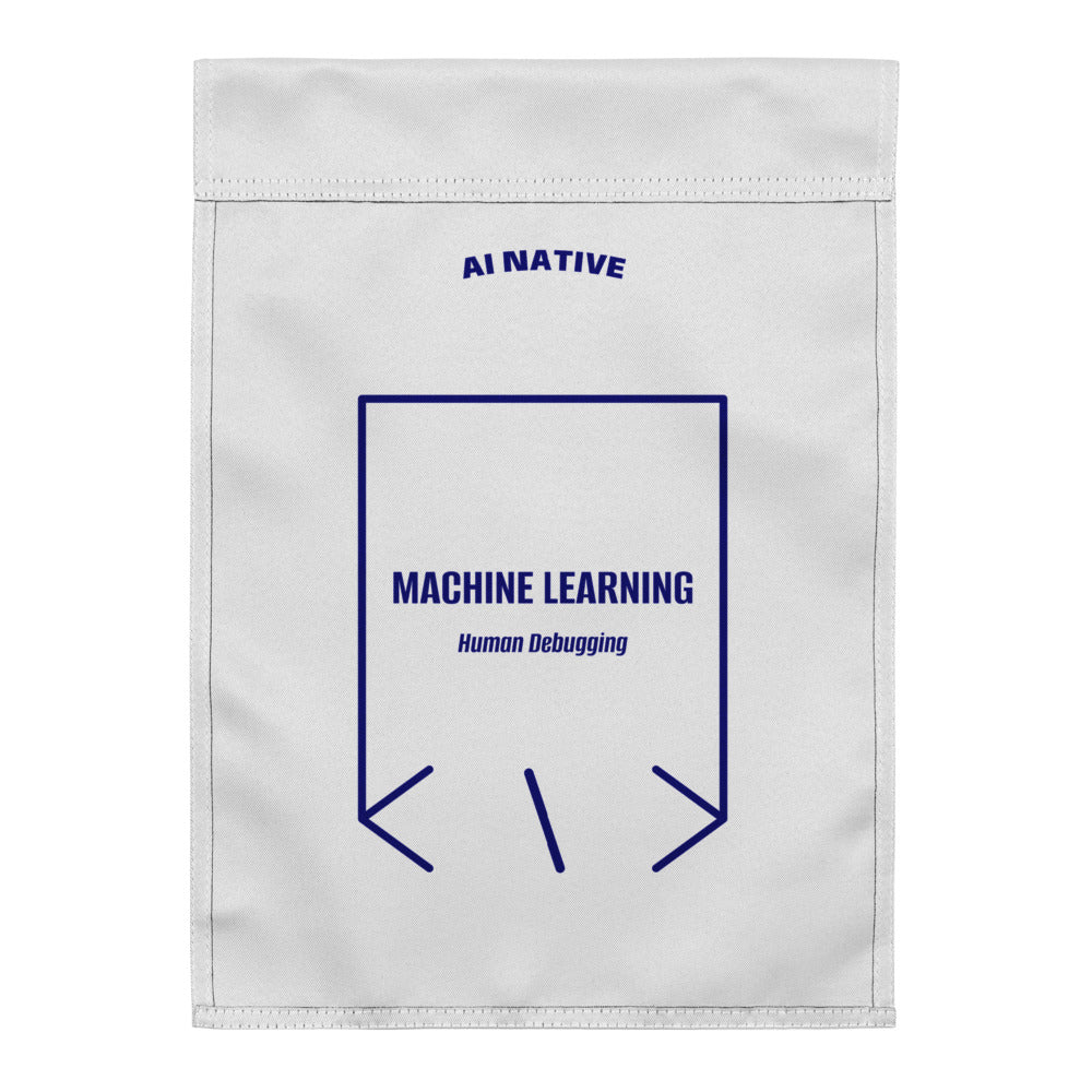 Machine Learning — White Navy back mockup