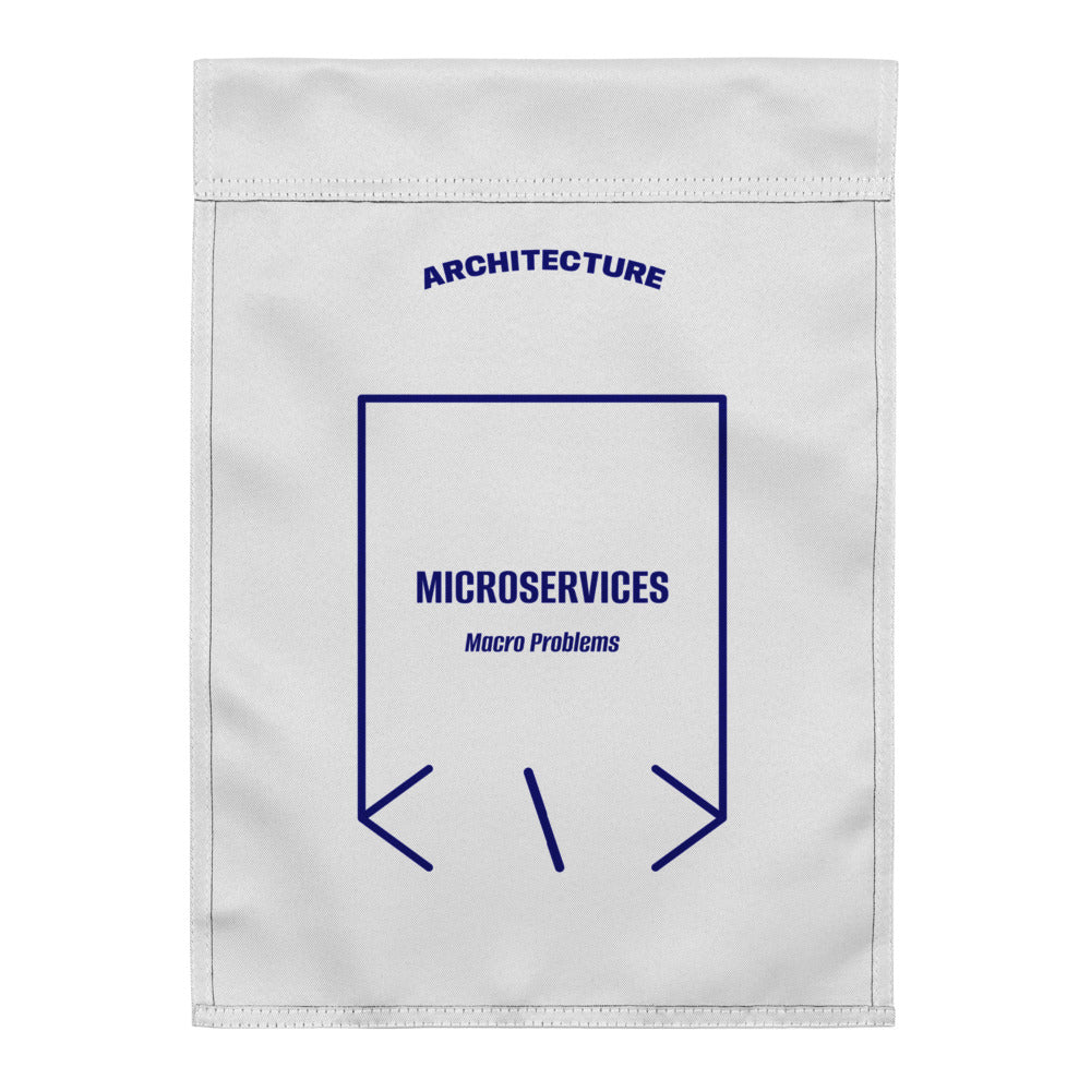 Microservices — White Navy back mockup