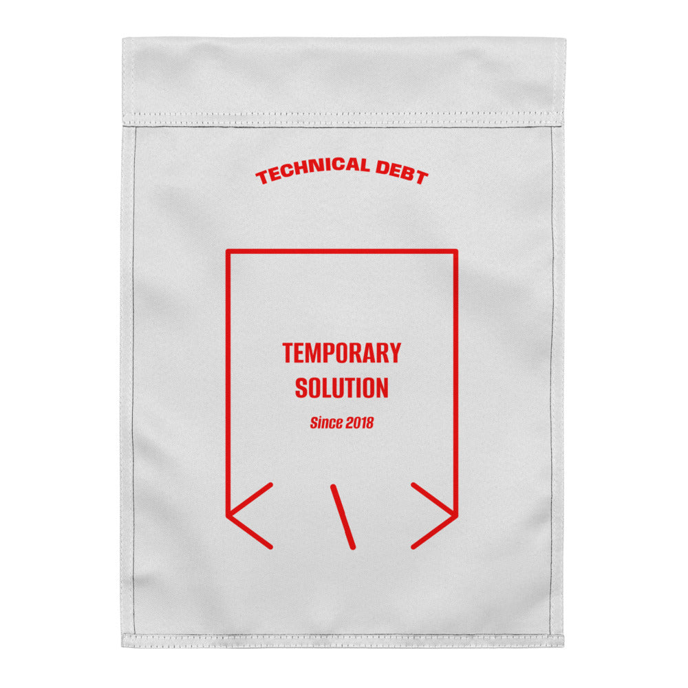 Temporary Solution — secondary back mockup