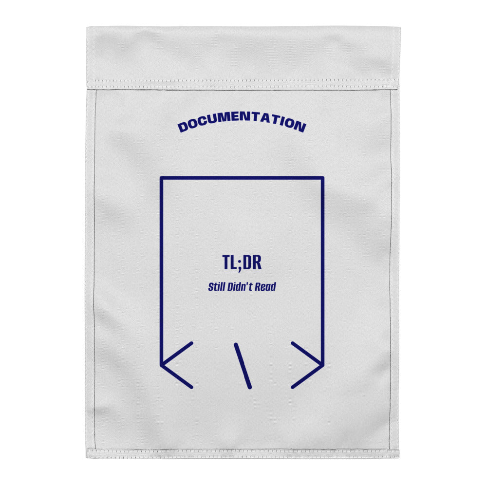 TL;DR — White Navy back mockup