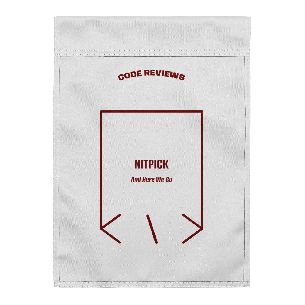 Nitpick — White Maroon back mockup