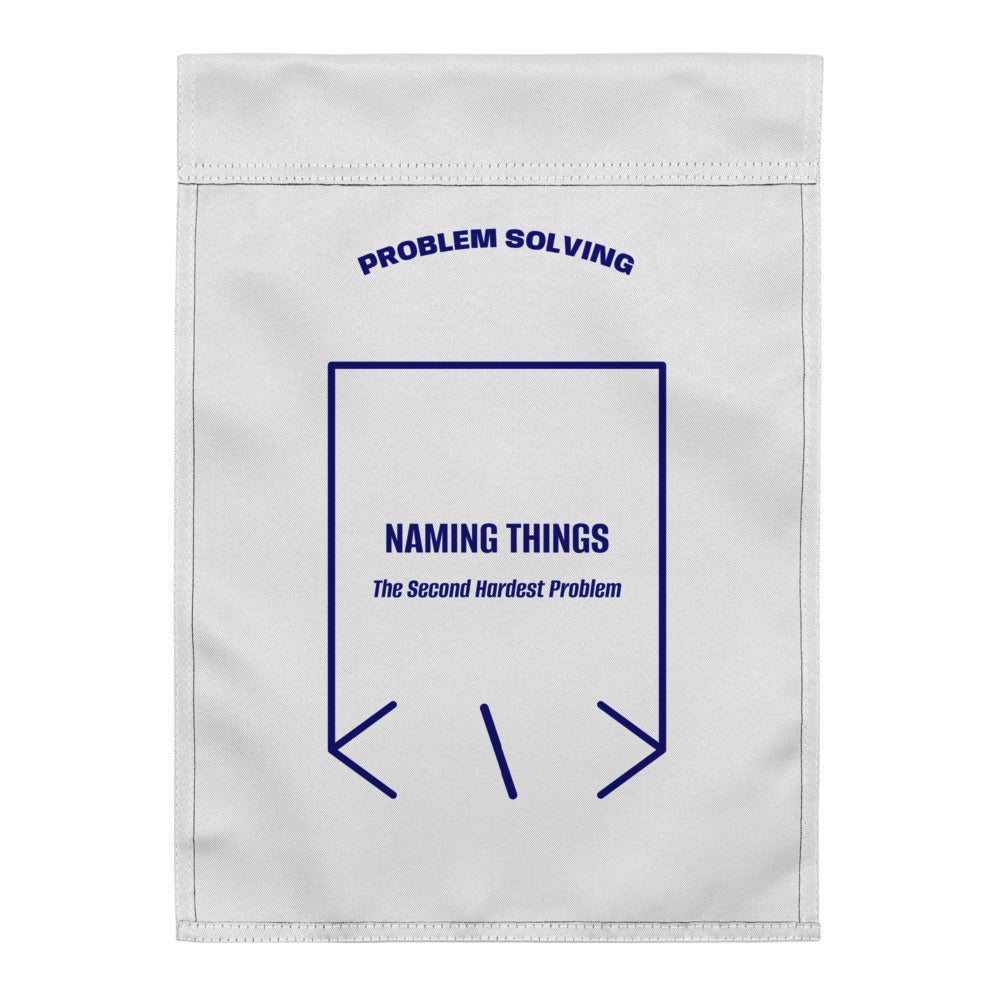 Naming Things — White Navy back mockup