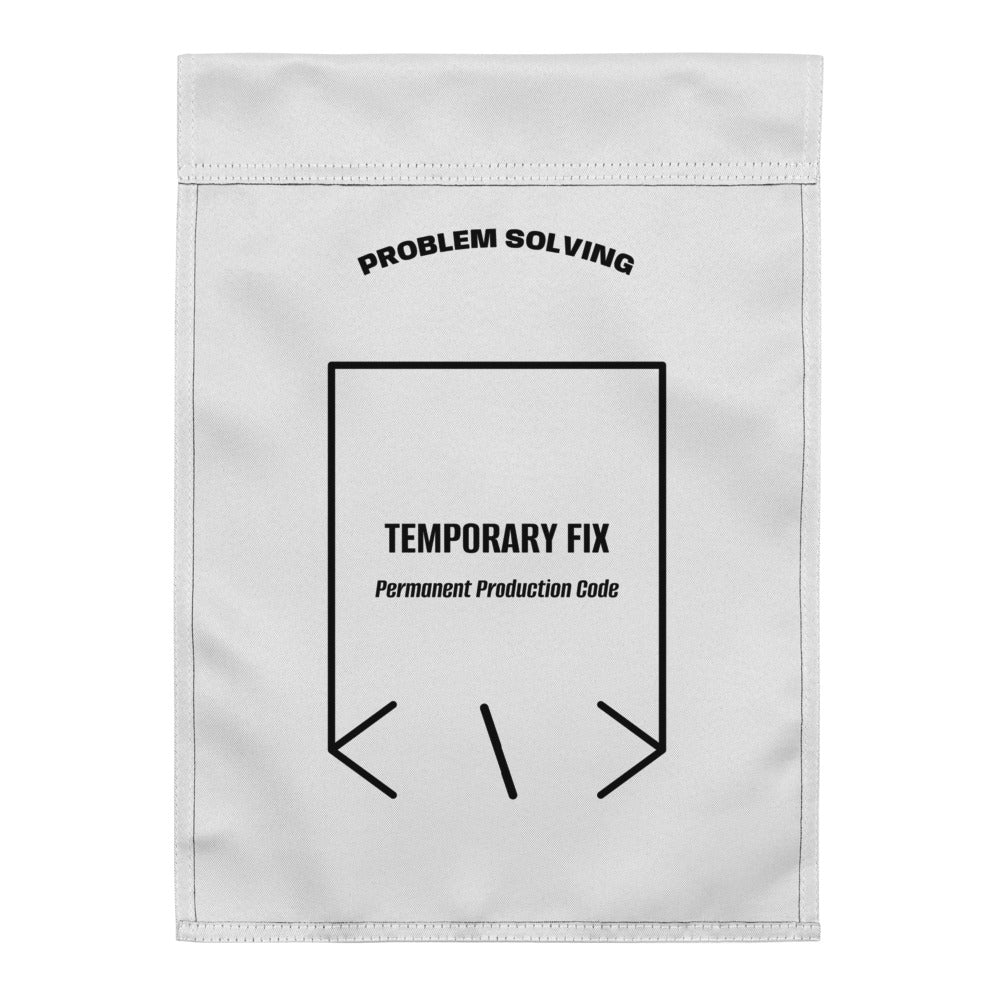 Temporary Fix — secondary back mockup