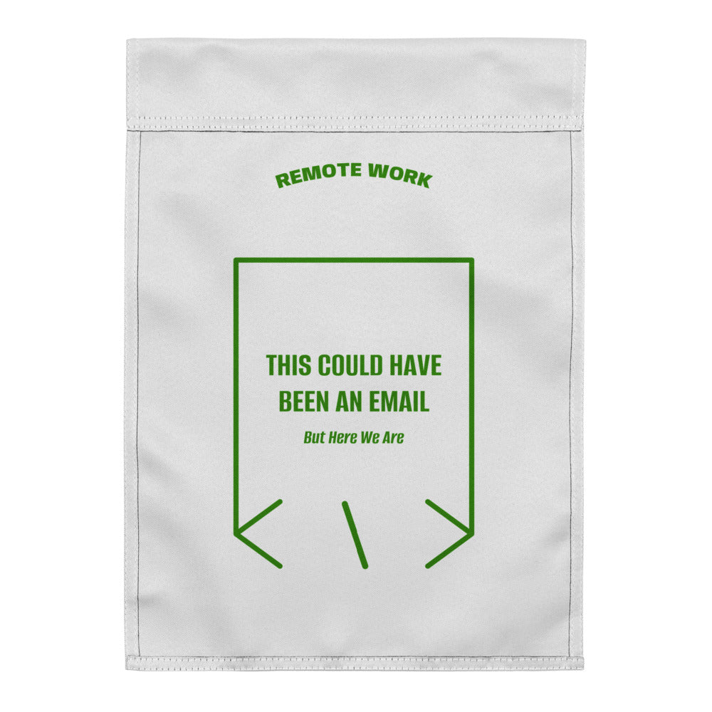 This Could Have Been An Email — White Green back mockup