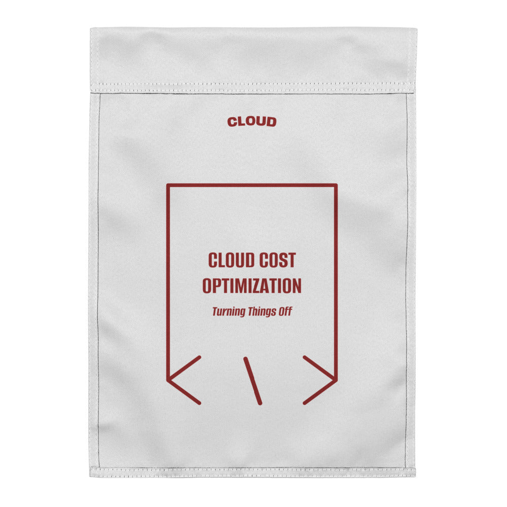 Cloud Cost Optimization — White Brown back mockup