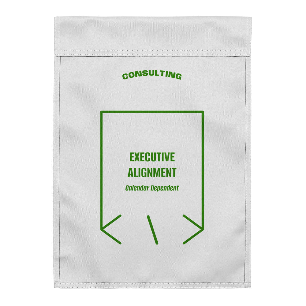 Executive Alignment — White Green back mockup