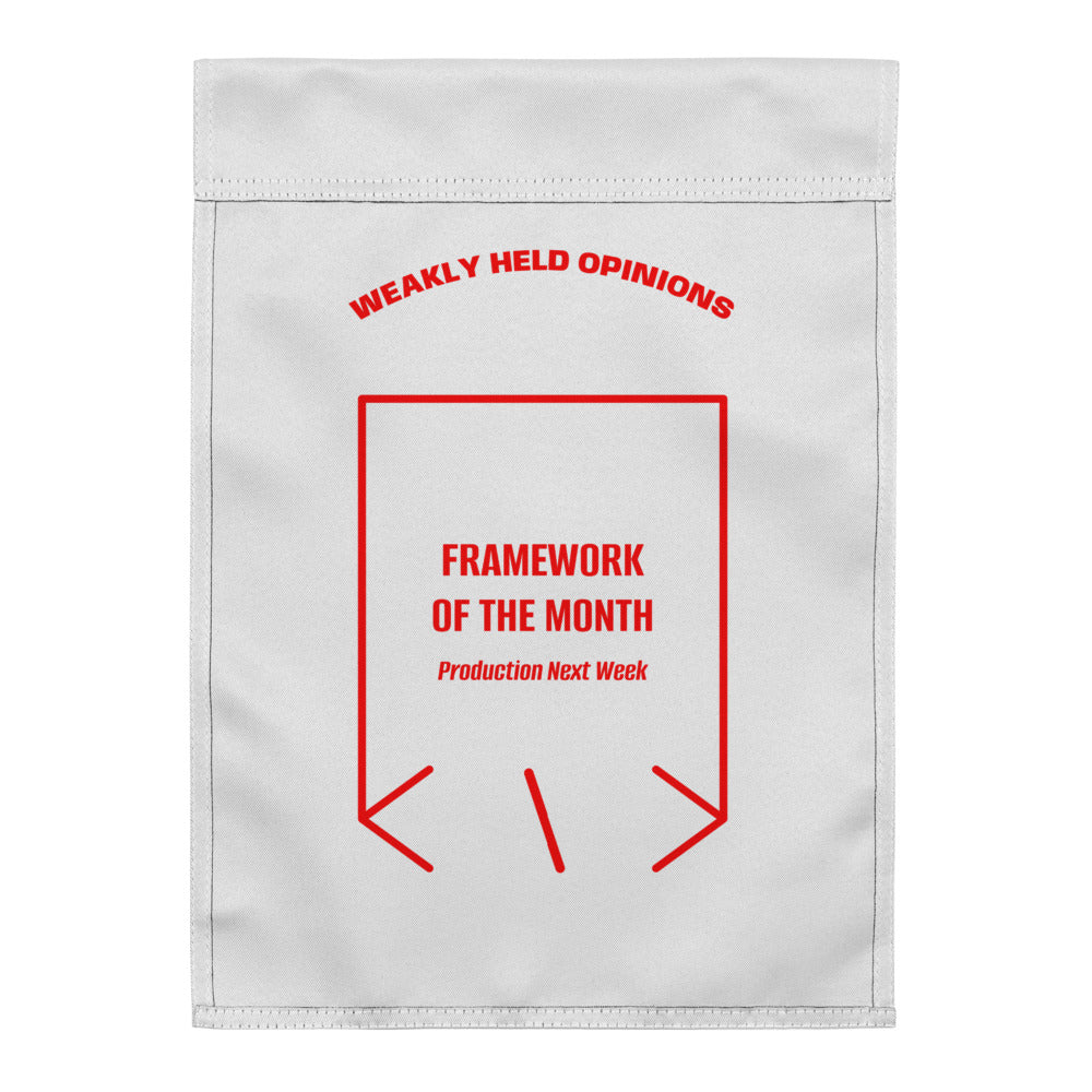 Framework Of The Month — White Red back mockup