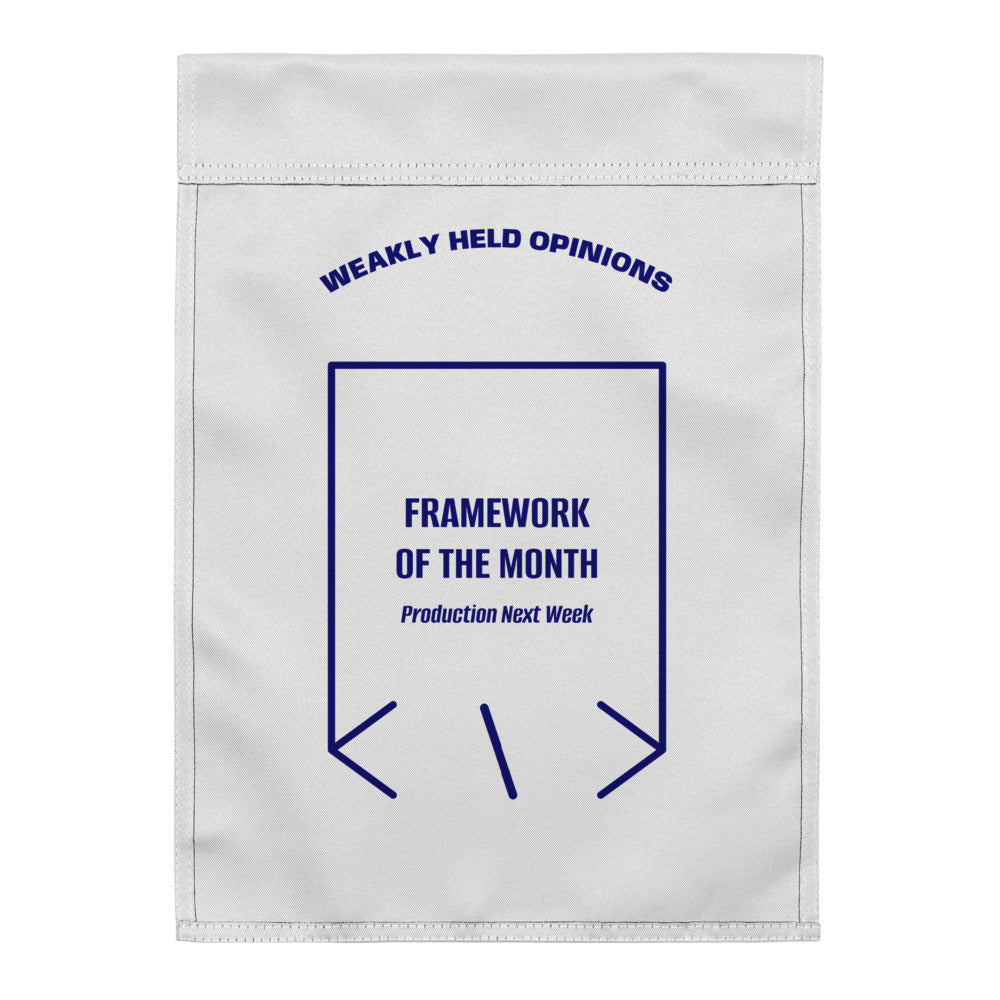 Framework Of The Month — White Navy back mockup
