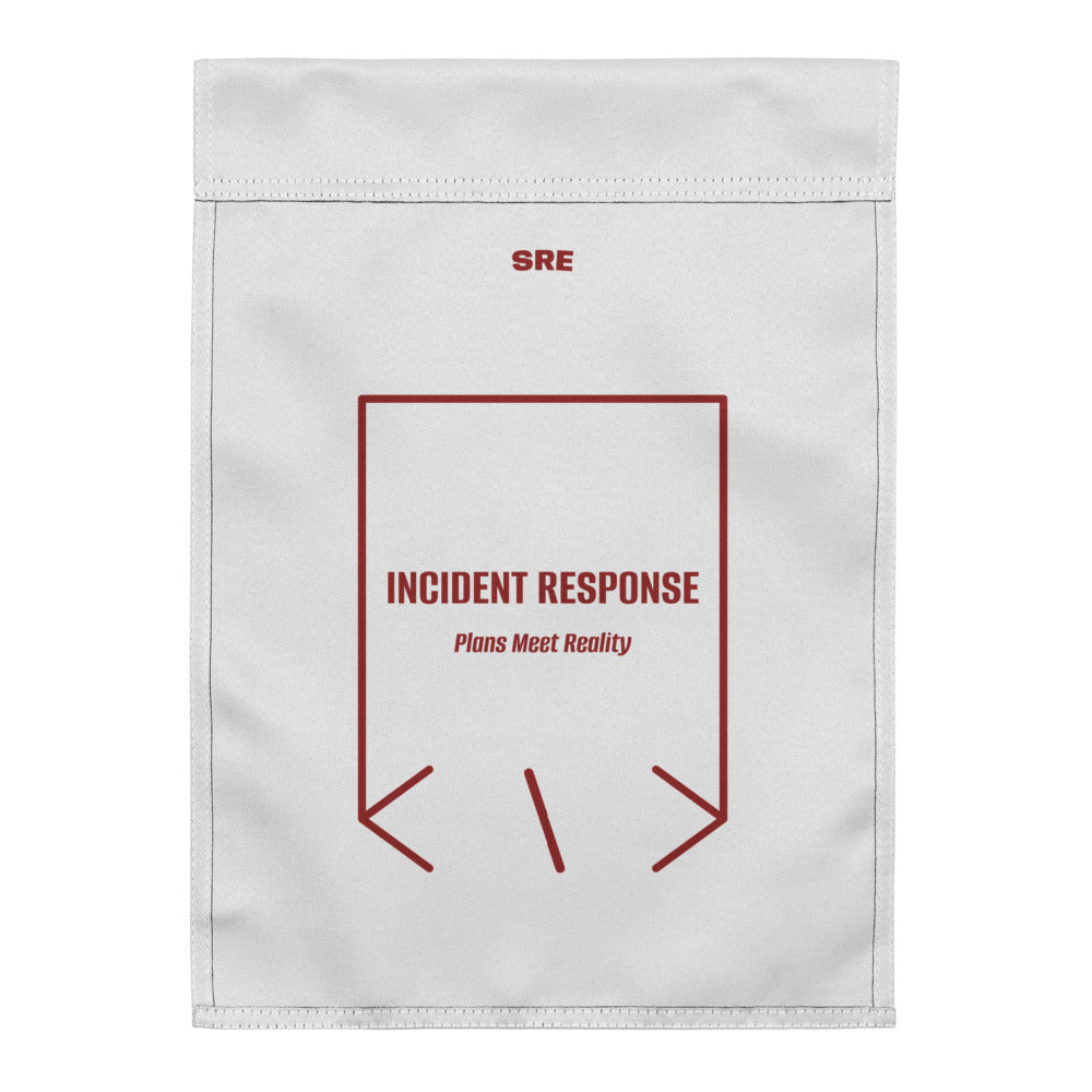 Incident Response — White Brown back mockup