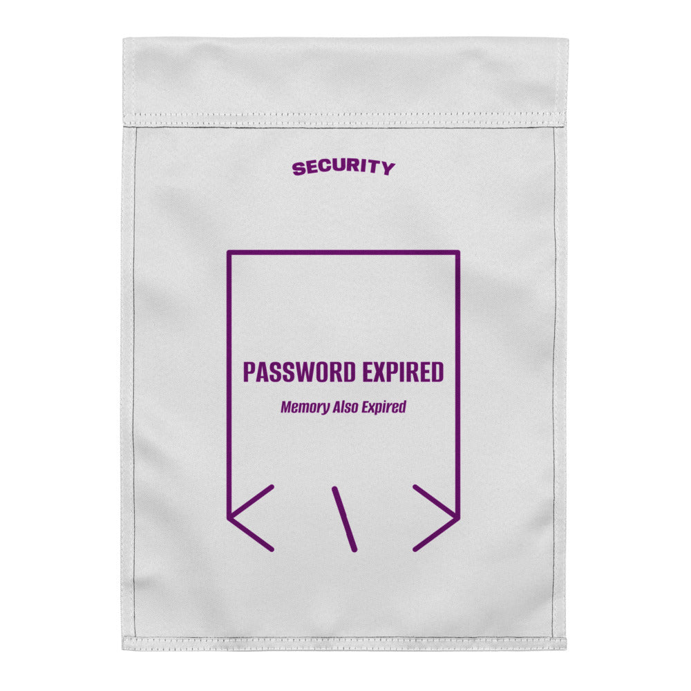 Password Expired — secondary back mockup