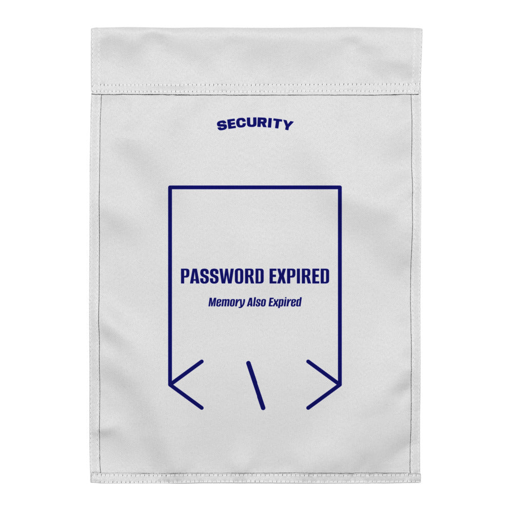 Password Expired — White Navy back mockup