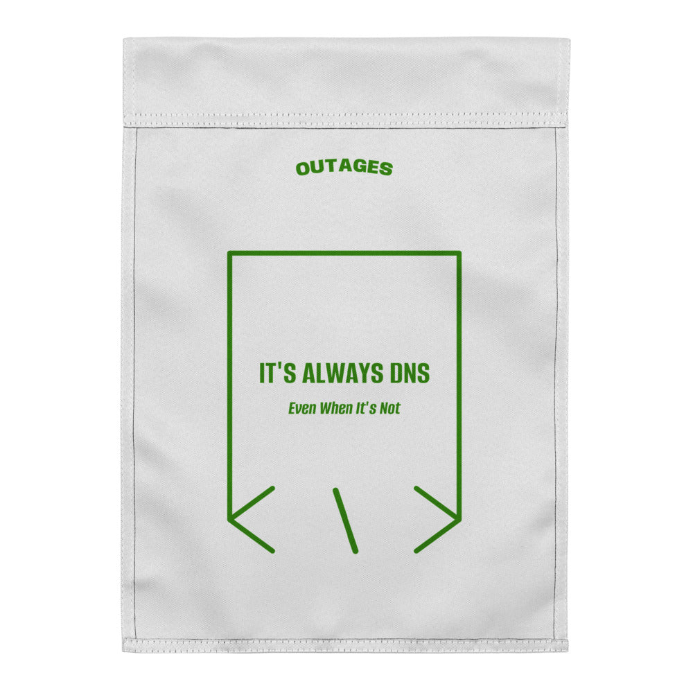 It's Always DNS — secondary back mockup