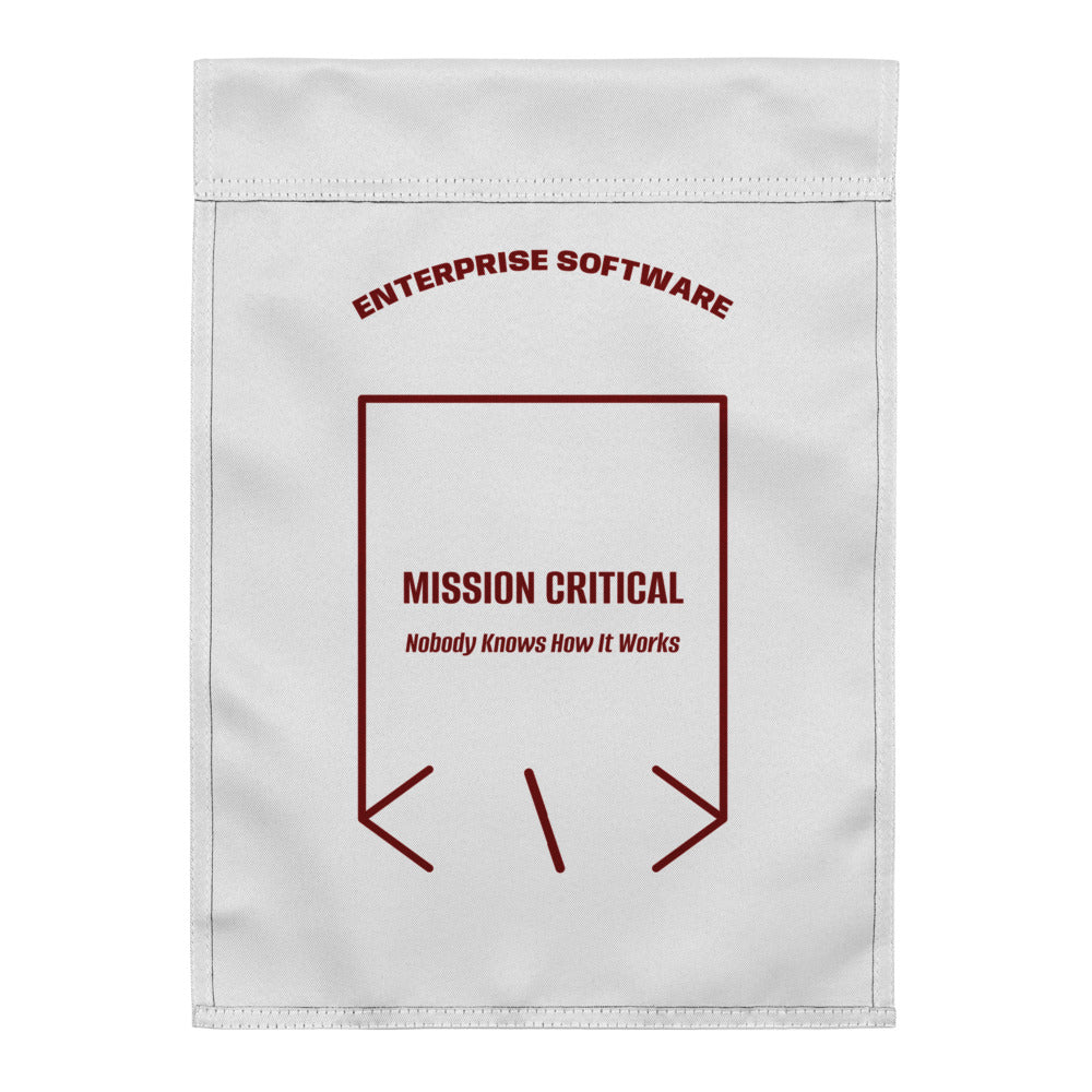 Mission Critical — secondary back mockup